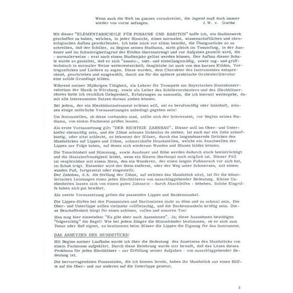 Richard Stegmann Elementarschule für Zugposaune