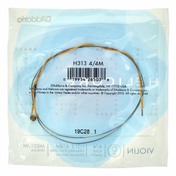 Daddario Helicore Violin D 4/4 medium