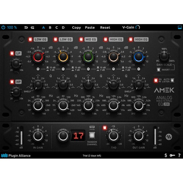 Plugin Alliance Amek EQ 200