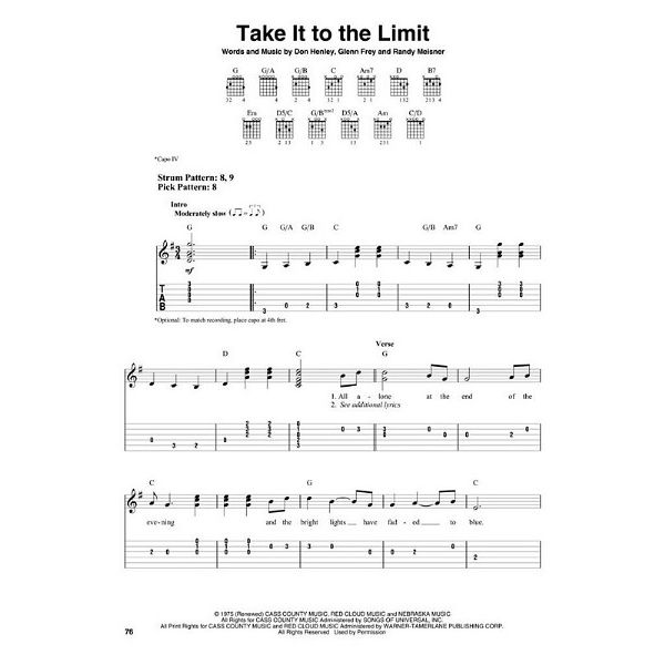 Hal Leonard The Best Of Eagles For Guitar