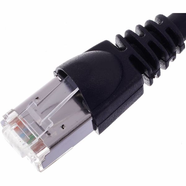 Telegrtner CAT6A Patchkabel 10m, sw