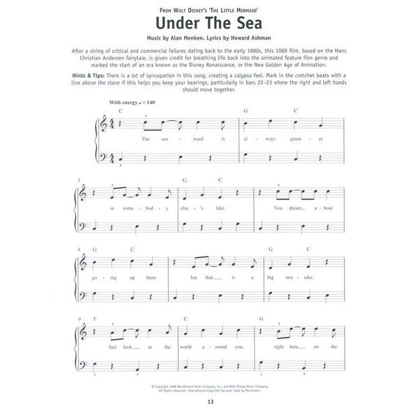 Hal Leonard Really Easy Disney Favorites