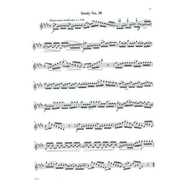 Carl Fischer 48 Studies Alto Saxophone