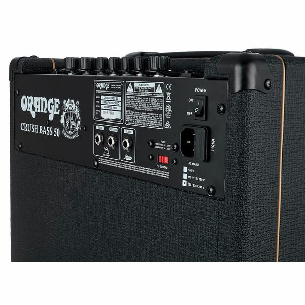 Orange Crush Bass 50 Black