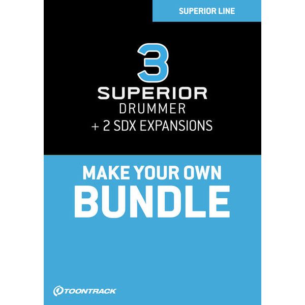 Toontrack Superior Drummer 3 Bundle