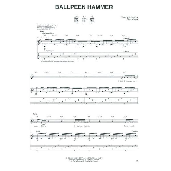 Cherry Lane Music Company Joe Bonamassa Collection