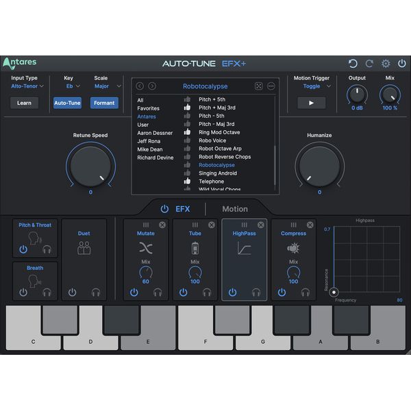 Antares AutoTune EFX+