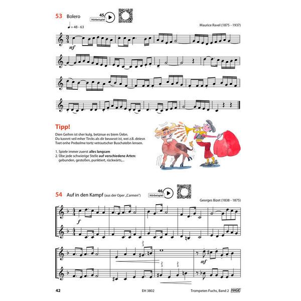 Hage Musikverlag Trompeten Fuchs 2