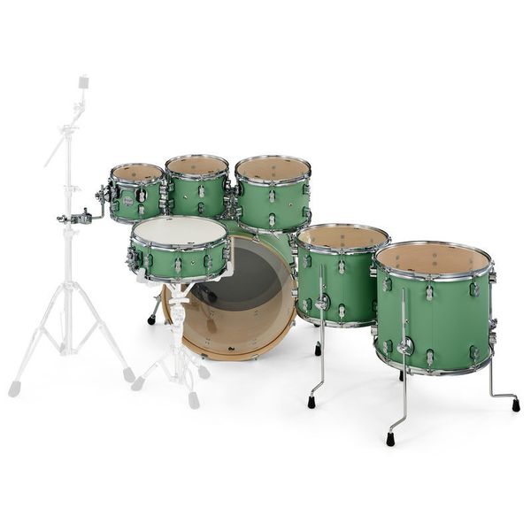 DW PDP CM7 Satin Seafoam
