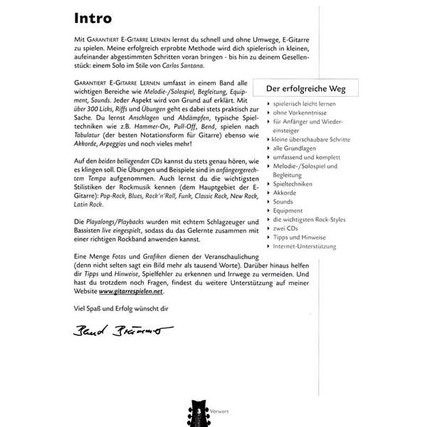 Alfred Music Publishing Garantiert E-Gitarre Lernen