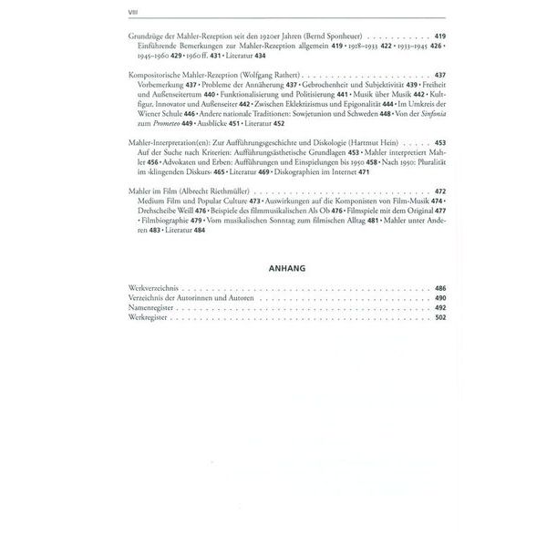 Brenreiter Mahler-Handbuch
