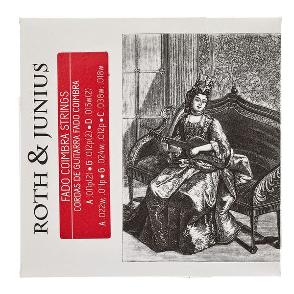 Roth & Junius Fado Guitar Coimbra Strings