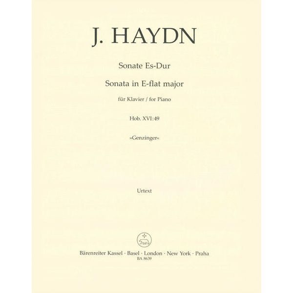 Brenreiter Haydn Klaviersonate Es-Dur