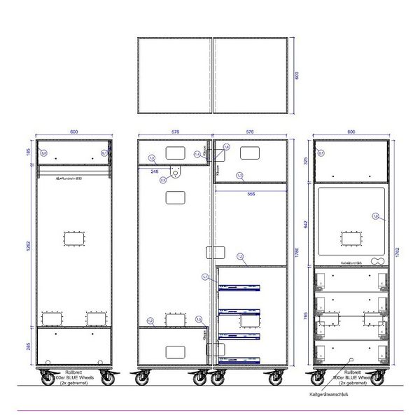 Thon Wardrobe Tour Case heavy