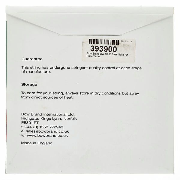 Bow Brand BW 5th E Harp Bass Wire No.29