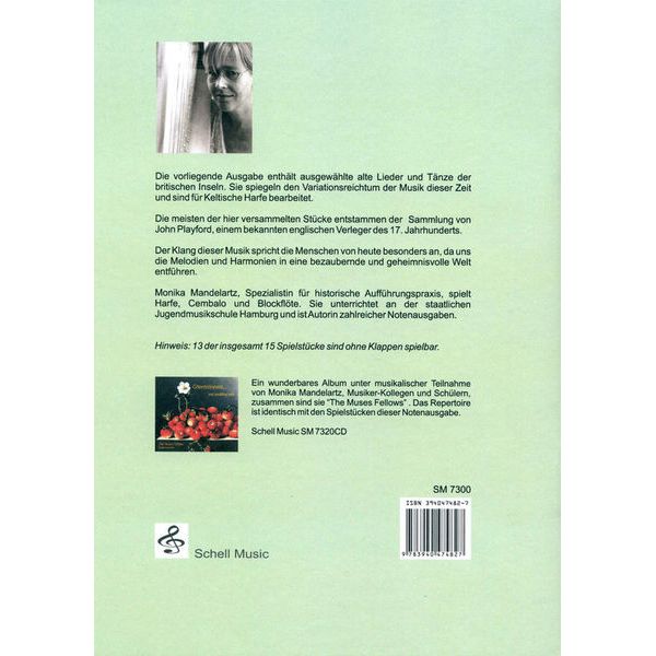 Schell Music 15 Solos for Harfe