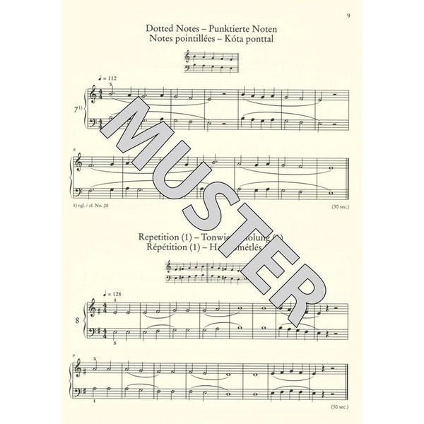 Wiener Urtext Edition Bartok Mikrokosmos 1