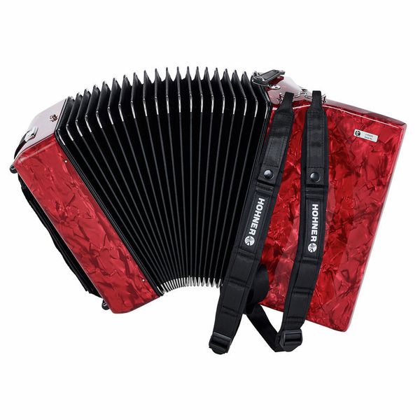 Hohner Bravo II 48 Red silent key