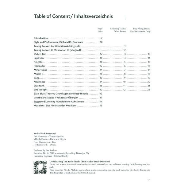 Advance Music Essence Of Blues T-Sax