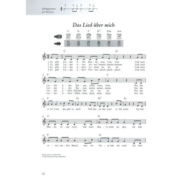 Schott Kinderliederbuch Git/Uku XXL