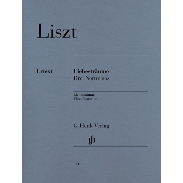 Henle Verlag Liszt Liebestrume Notturnos