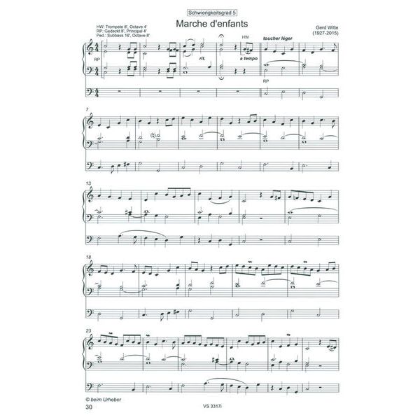 Strube Verlag Orgel spielen mit Hand und Fu