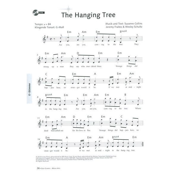 Music Factory Easy Charts Play-Along Movie