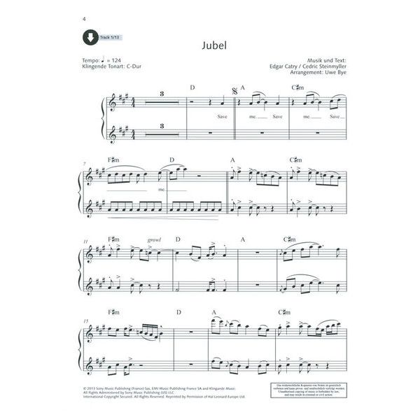 Schott Pop For Alto Saxophone 1