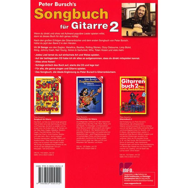 Voggenreiter Bursch's Songbuch Gitarre 2