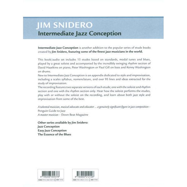 Advance Music Inter Jazz Conception Trumpet