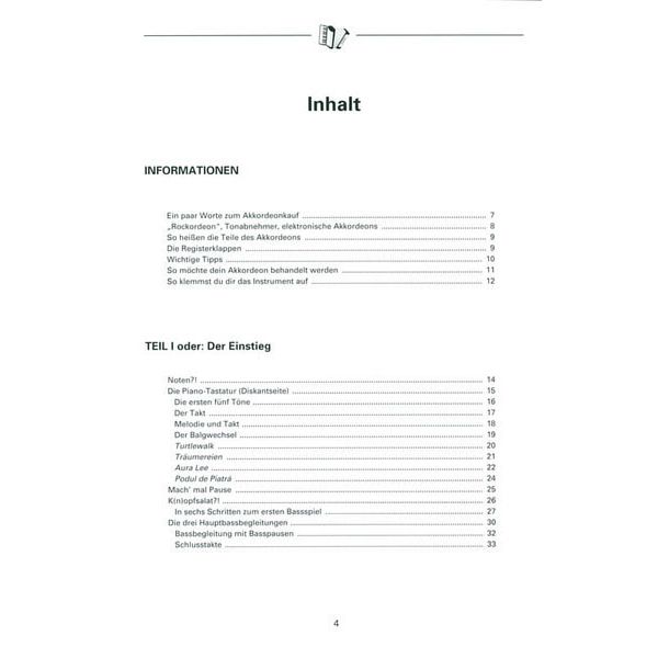 Voggenreiter Akkordeon-Express-Kurs