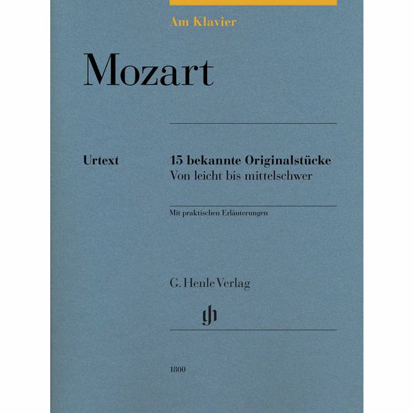 Henle Verlag Am Klavier Mozart