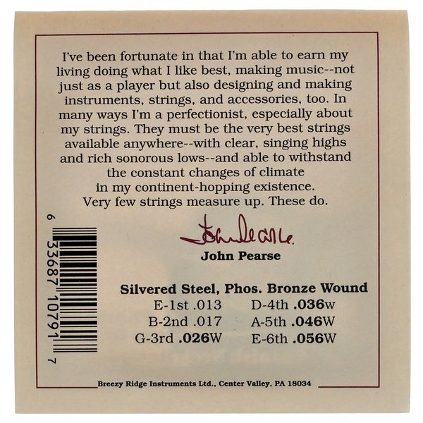 John Pearse 790NR Spanish Neck Resophonic