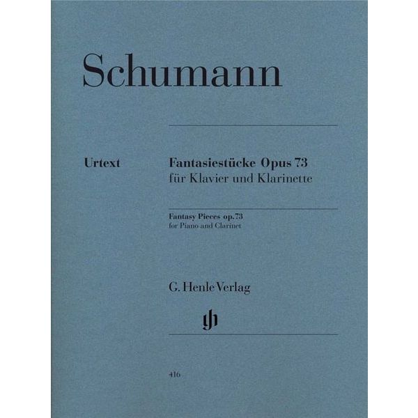 Henle Verlag Schumann Fantasiestücke Cl