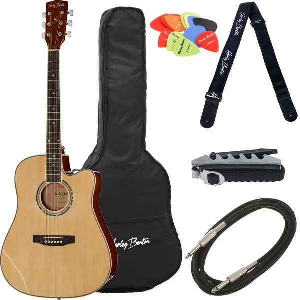 Harley Benton D-120CE NT Bundle