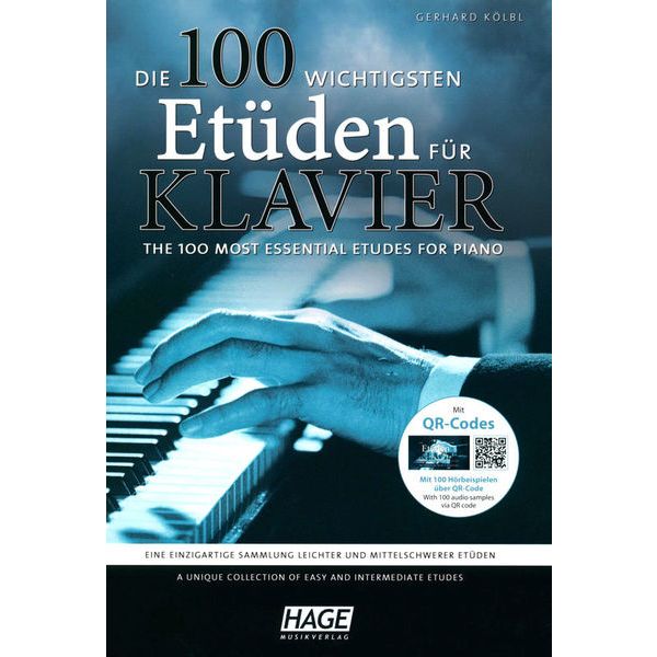 Hage Musikverlag 100 Etudes Piano