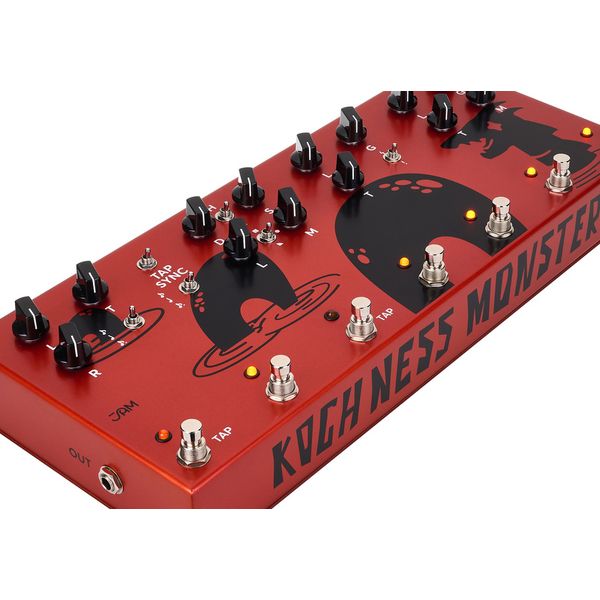 JAM pedals Koch Ness Monster