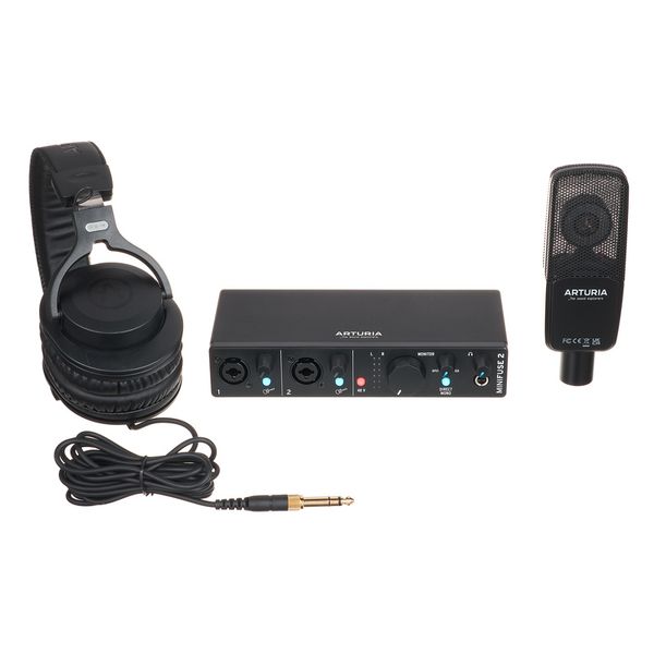 Arturia MiniFuse Recording Pack Black