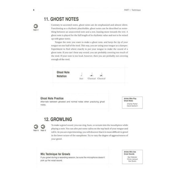 Berklee Press Saxophone Sound Effects