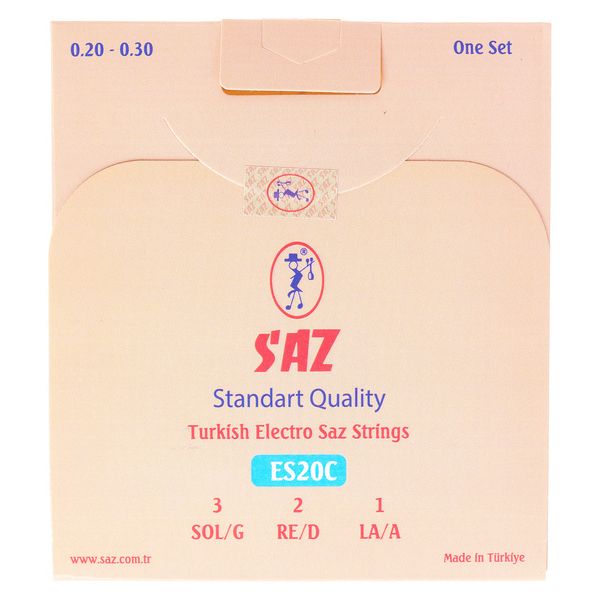 Saz ES20C Electro Saz Std. Strings