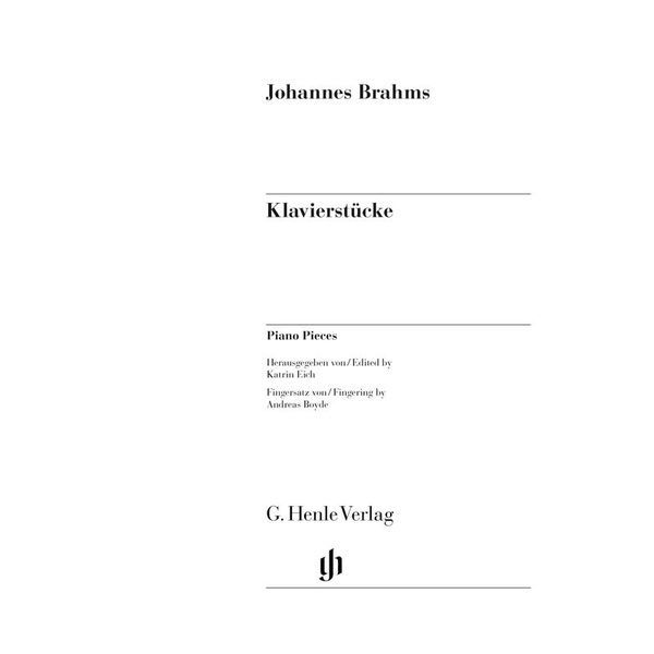 Henle Verlag Brahms Klavierstücke