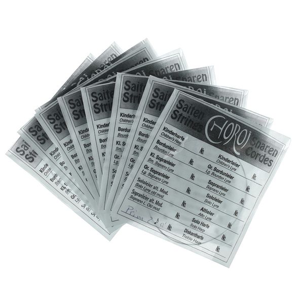 Choroi Unison Lyre Strings Set Gr.2