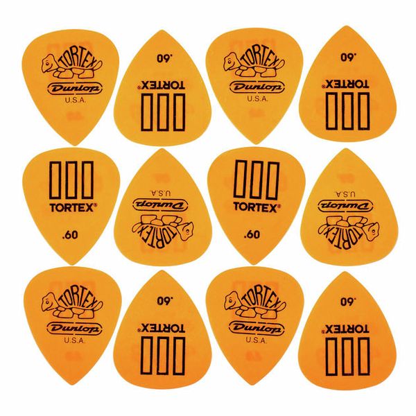 Dunlop Tortex III Riffle 060 Pack