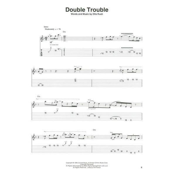 Hal Leonard Blues Standards Deluxe Guitar