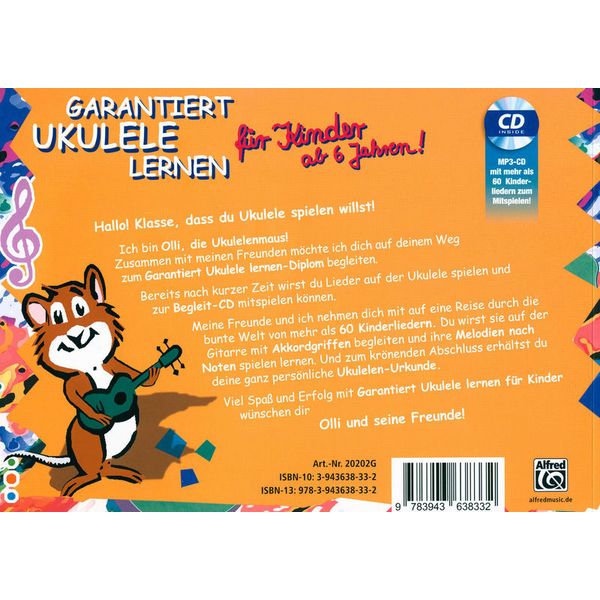 Alfred Music Publishing Garantiert Ukulele Lernen