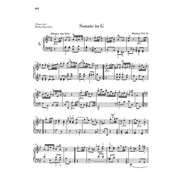 Henle Verlag Haydn Klaviersonaten 2