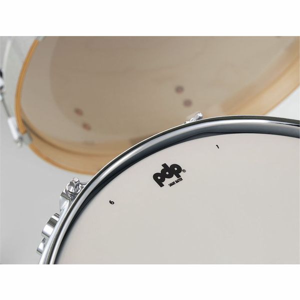 DW PDP CM7 Silver to Black