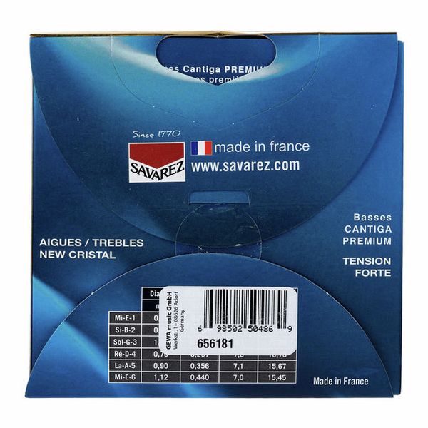 Savarez 510CJP Cristal Cantiga Premium