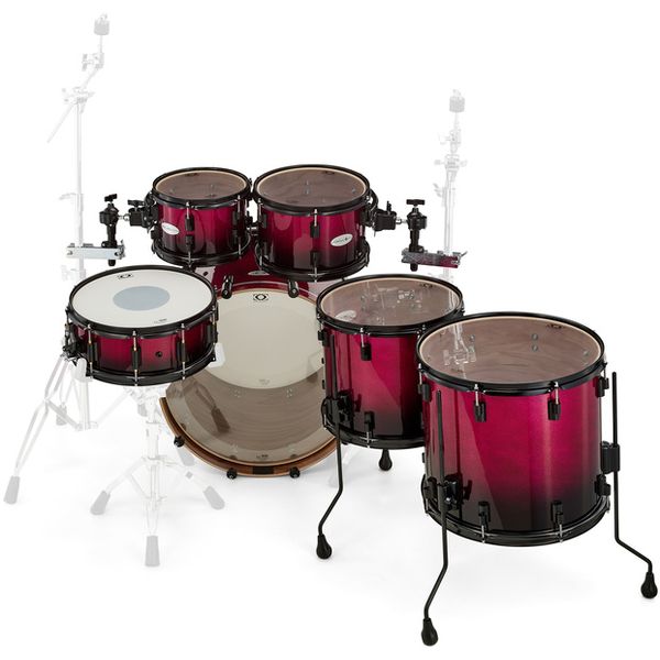 DrumCraft Series 6 2up 2down Purple Spkl
