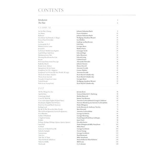 Wise Publications The Legendary Series Flute